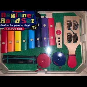 New Melissa & Doug Beginner Band Set